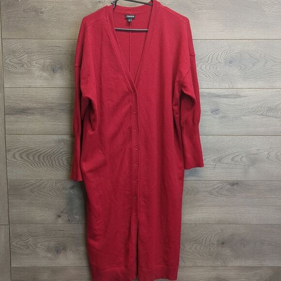 Torrid Longline Button Front Cardigan Sweater Womens Plus Size 2 18-20 - Picture 3 of 10